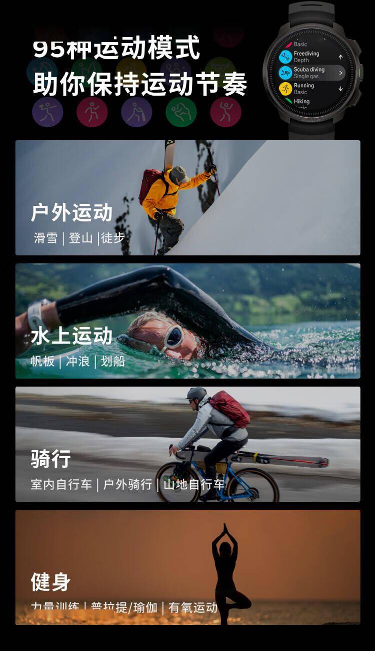 户外潜水表：潜水轨迹记录售价 6999 元凯发K8国际颂拓推出 Ocean 多功能(图1)