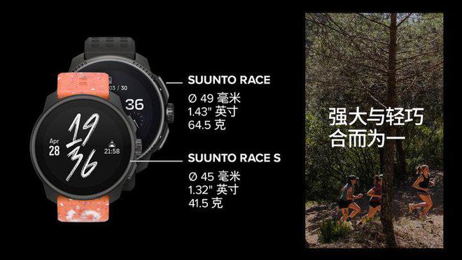 S新品发布：小巧精悍为运动表现注入新活力凯发k8赞助马竞Suunto Race(图6)